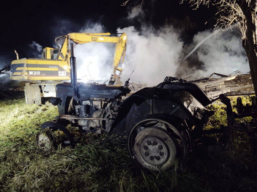 Barcice. Pozostawił po sobie tylko zgliszcza. 46-letni podpalacz zatrzymany
