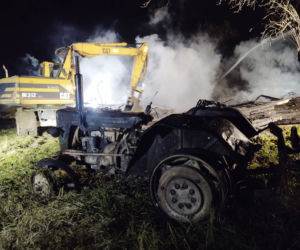 Barcice. Pozostawił po sobie tylko zgliszcza. 46-letni podpalacz zatrzymany