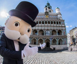 Pan Monopoly zwiedza Poznań! Czego szuka?