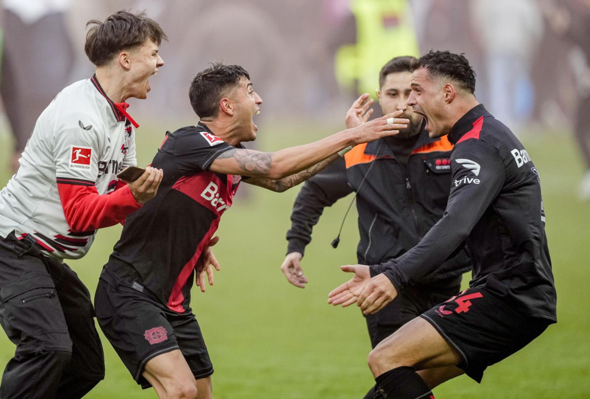 Bayer Leverkusen kibice