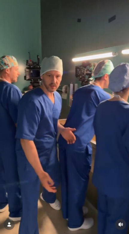 Na dobre i na złe nowy sezon na planie. Maks Beger (Tomasz Ciachorowski), Jakub Dobry (Mateusz Kmiecik), Gloria (Aleksandra Grabowska), Kamil Zawada (Jakub Łopatka)