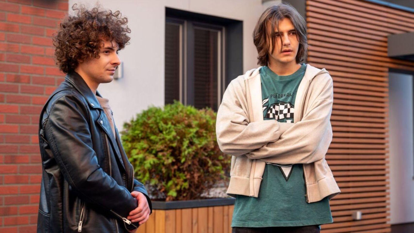Barwy szczęścia odc. 3158. Romeo (Jacek Tyszkiewicz), Witek (Witold Sosulski)