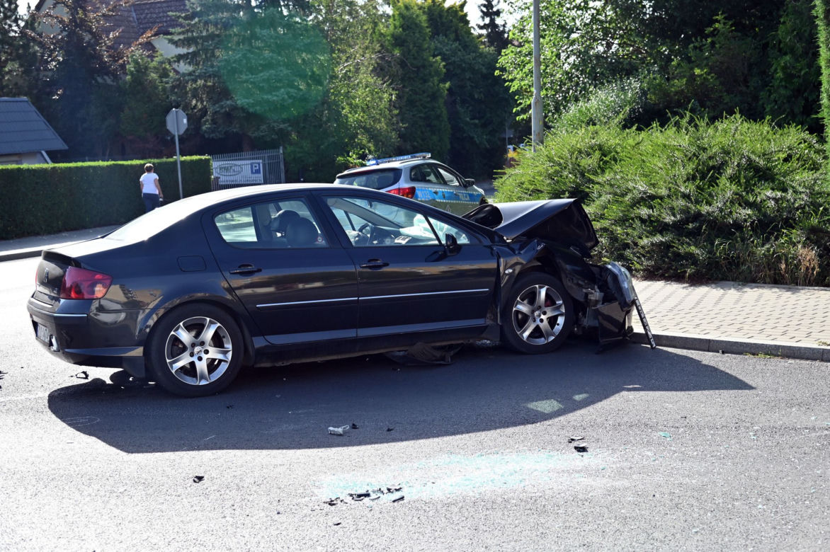 Wypadek na ulicy Kruczej