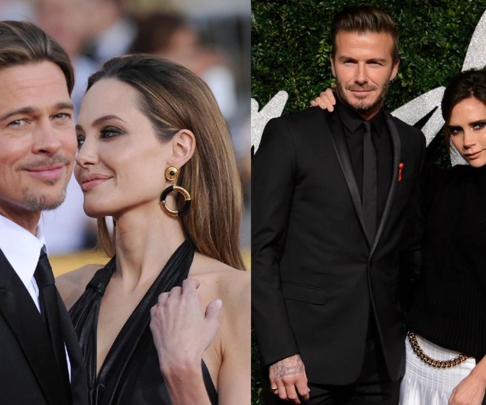 Brad Pitt i Angelina Jolie; David i Victoria Beckham