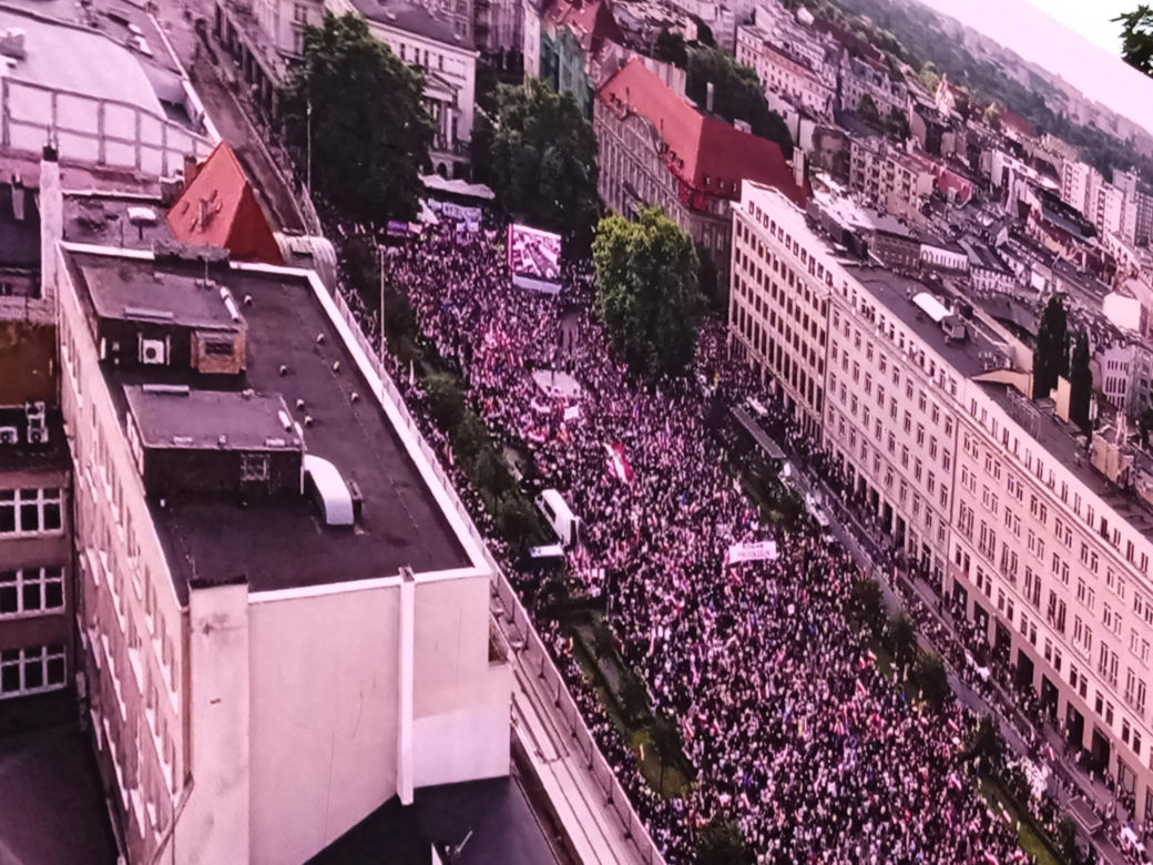 Wiec Donalda Tuska w Poznaniu