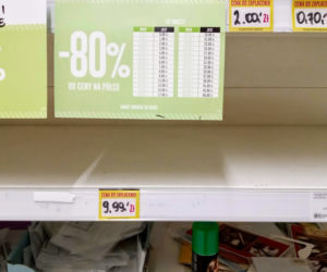 Ostatnie chwile działalności hipermarketu Tesco w Szczecinie