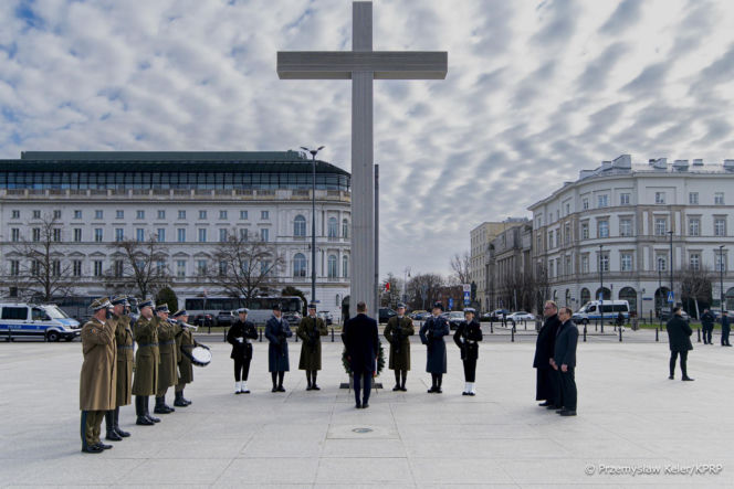 Prezydent RP upamiętnił 21. rocznicę śmierci św. Jana Pawła II