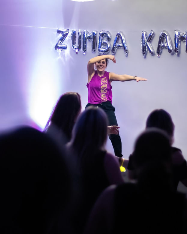 Impreza z okazji 10-lecia zumby Kamili K w Częstochowie