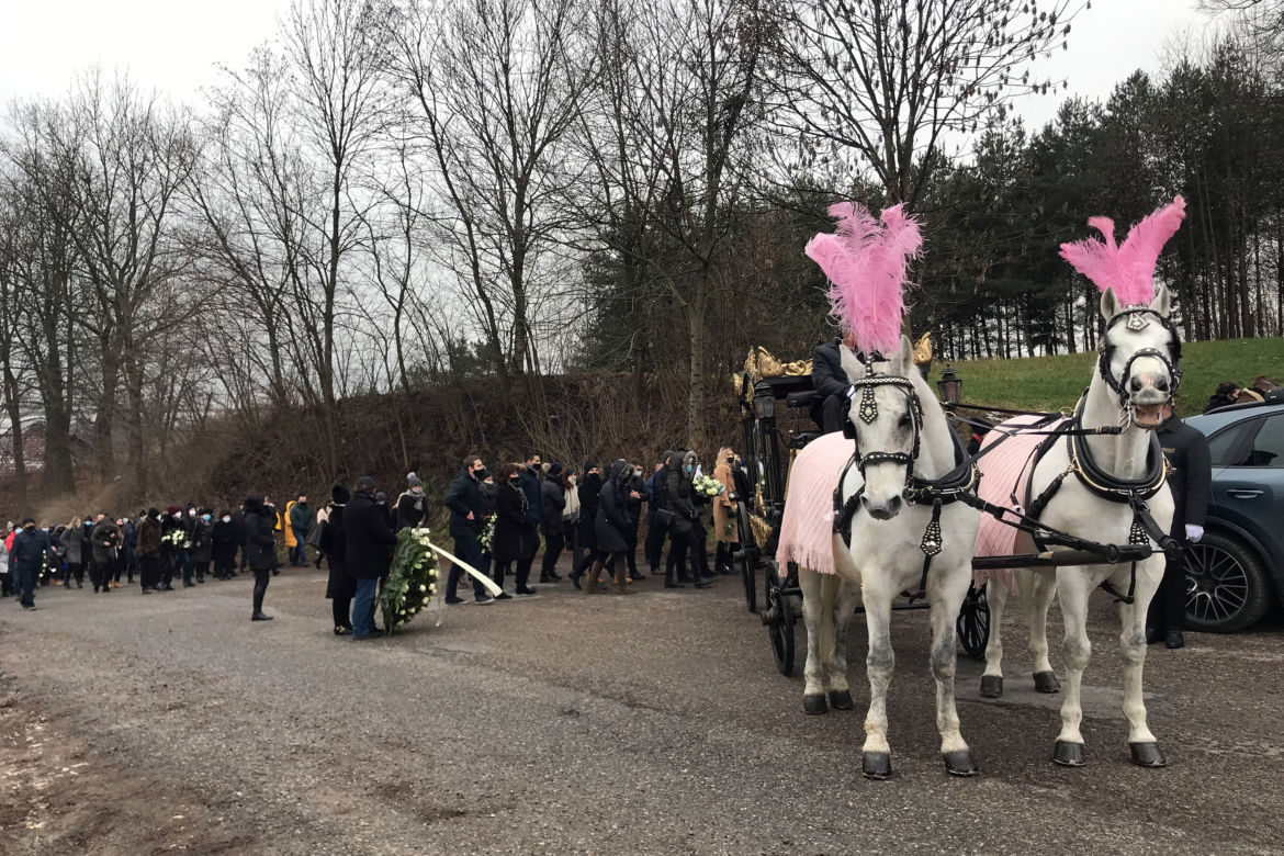 Pogrzeb tragicznie zmarłej amazonki