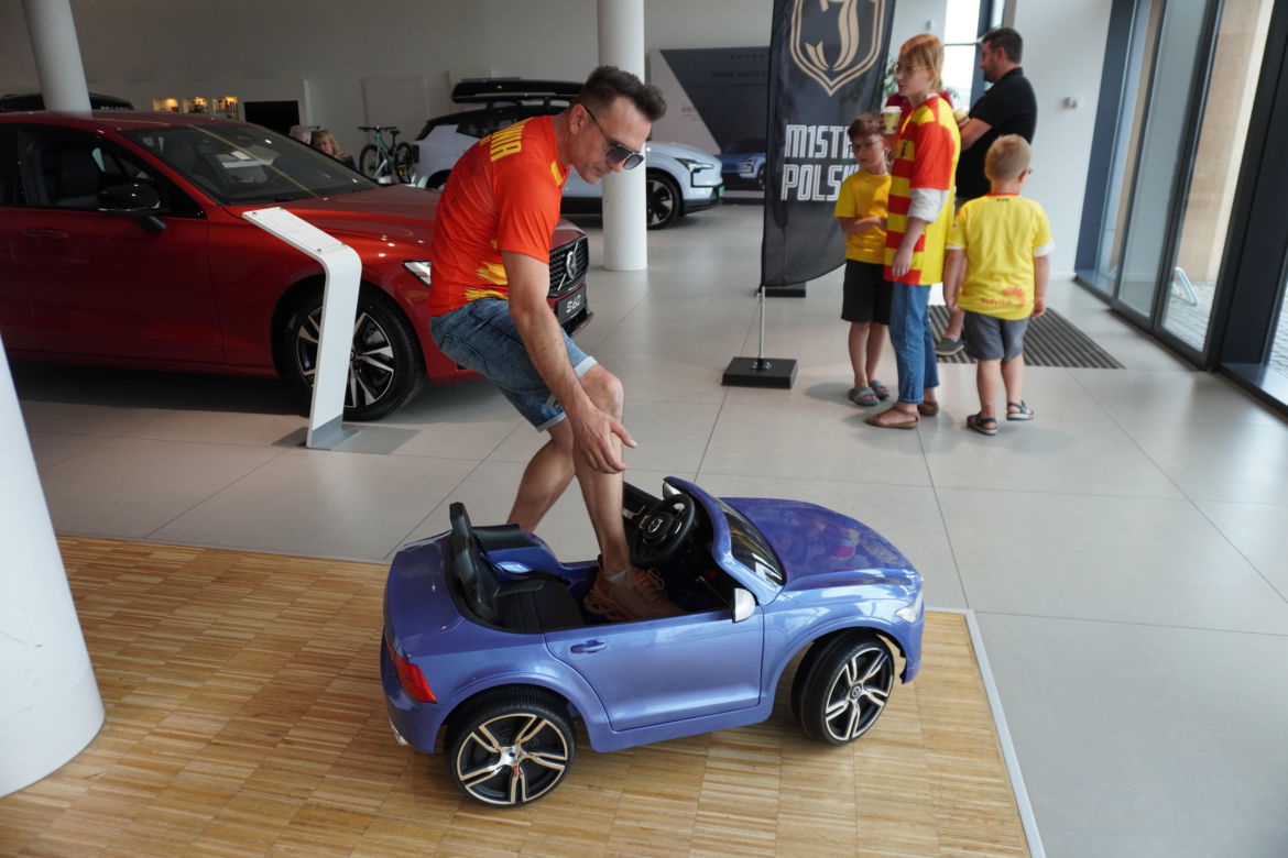 Mistrzowski puchar Jagiellonii Białystok w VOLVO Nord Auto