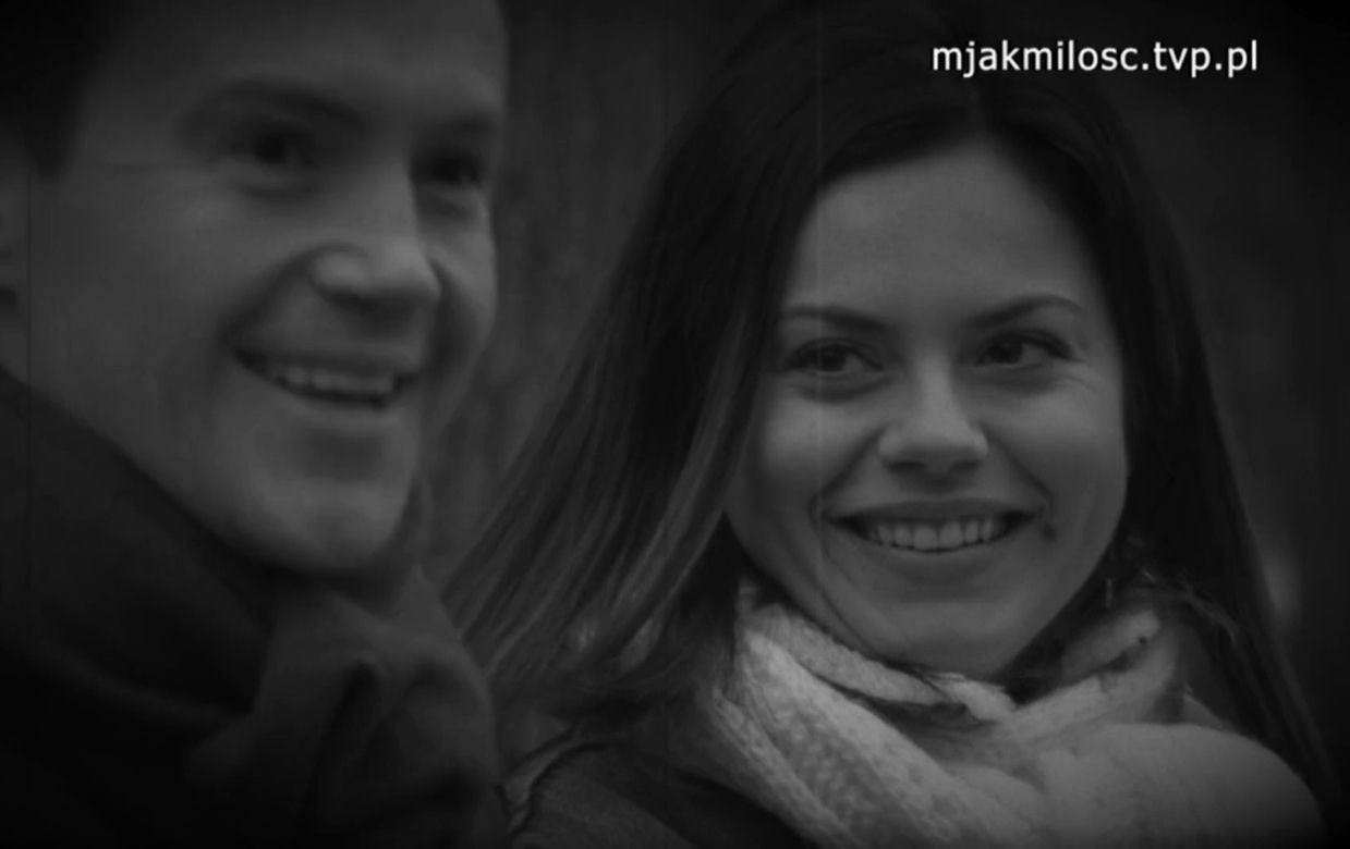M jak miłość. Jakub Karski (Krzysztof Kwiatkowski), Kasia (Paulina Lasota)