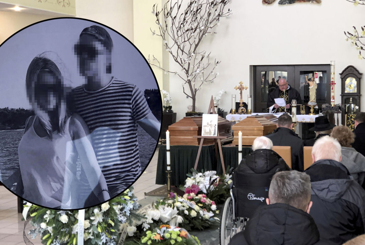 Pogrzeb Ani i Patryka z Mirkowa 