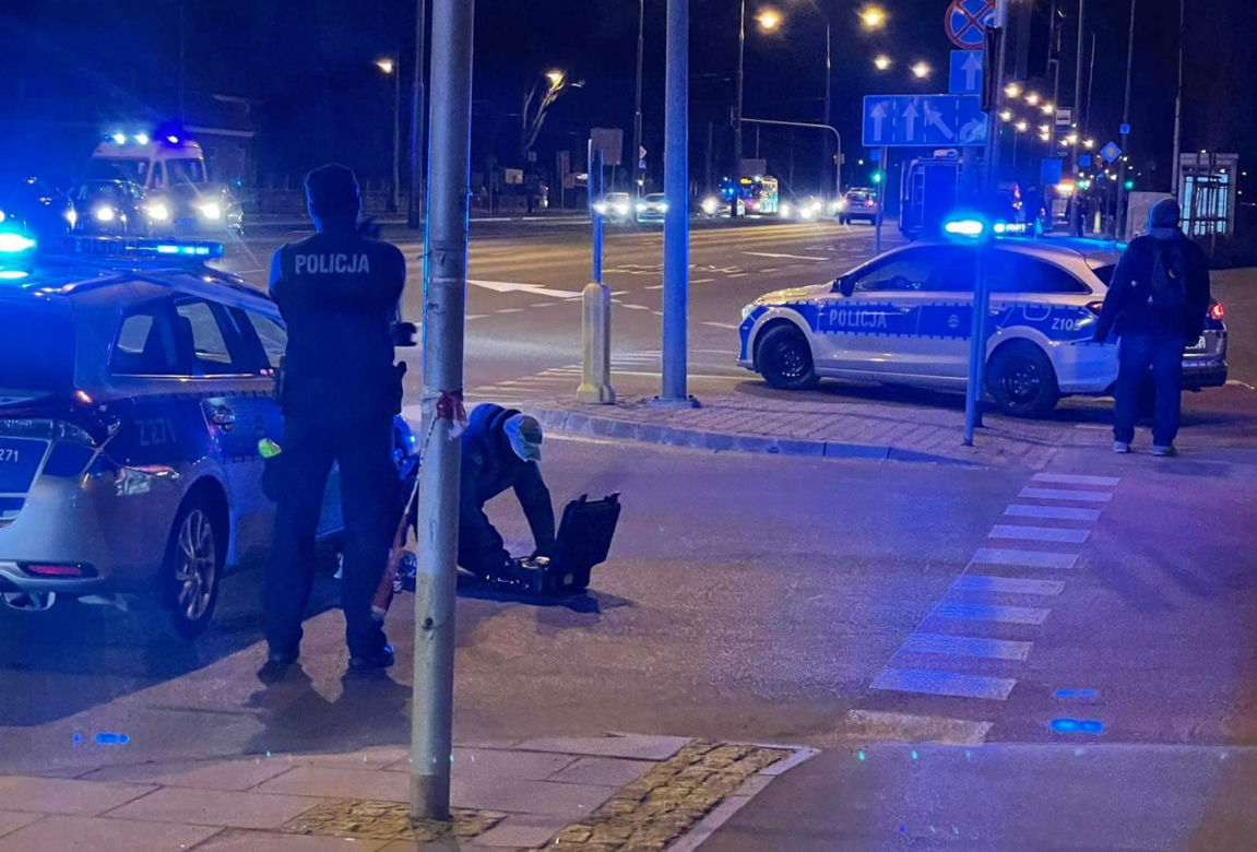 Ładunek wybuchowy na stacji benzynowej przy Wolskiej!? Zamknięto kilka ulic