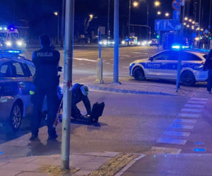 Ładunek wybuchowy na stacji benzynowej przy Wolskiej!? Zamknięto kilka ulic