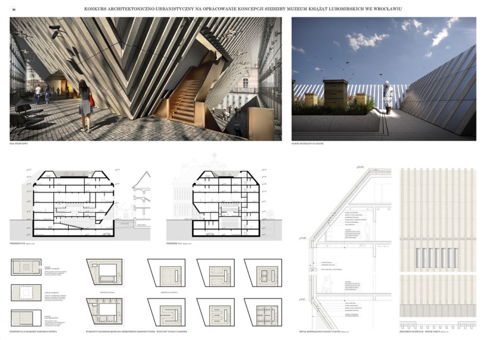 Wyniki konkursu na projekt Muzeum Książąt Lubomirskich we Wrocławiu