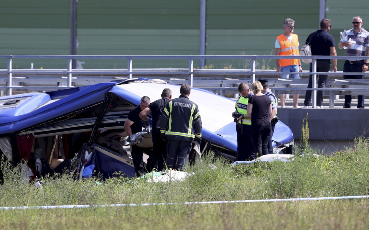 Tragiczny wypadek polskiego autokaru w Chorwacji