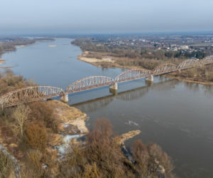 Stary most nad Wisłą w Górze Kalwarii