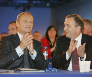 Donald Tusk i Grzegorz Schetyna