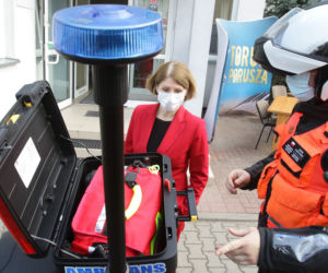 Motoambulans przekazany! Ma ratować życie mieszkańcom Torunia