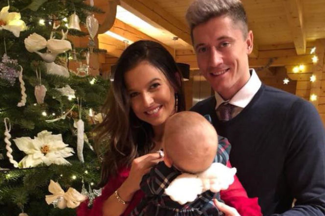 Robert Lewandowski, Boże Narodzenie, święta, Anna Lewandowska, Klara