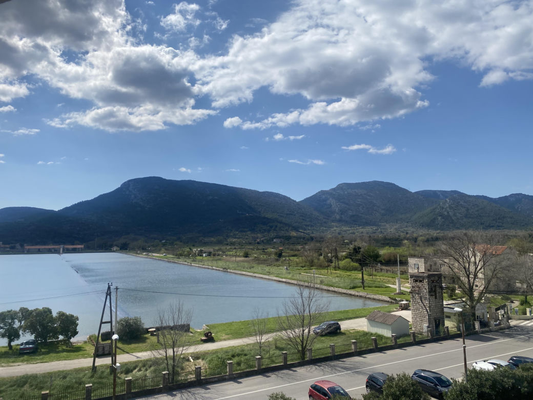 Ston, widok na Solanę