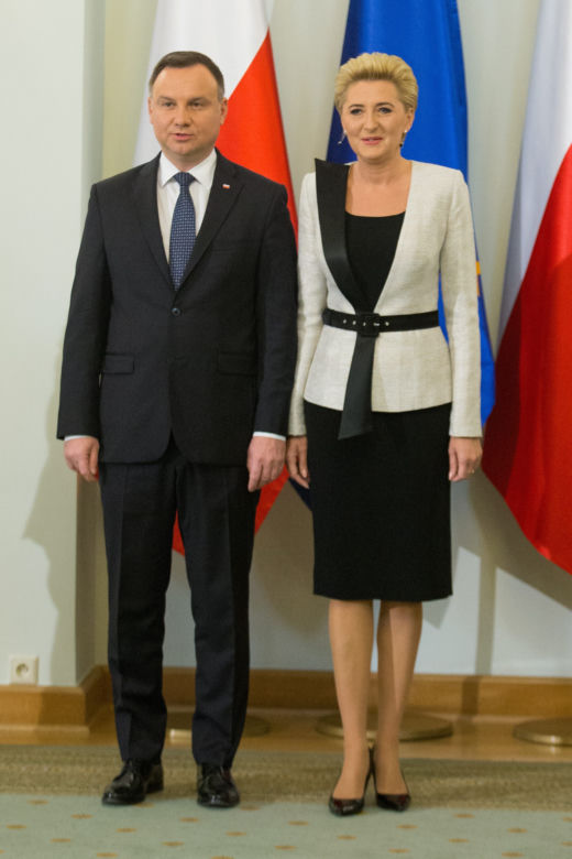 Agata Duda jest marką światowej mody