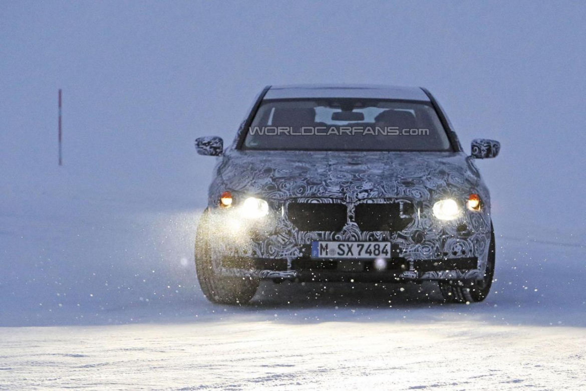 BMW Serii 7 2015 - zdjęcia szpiegowskie