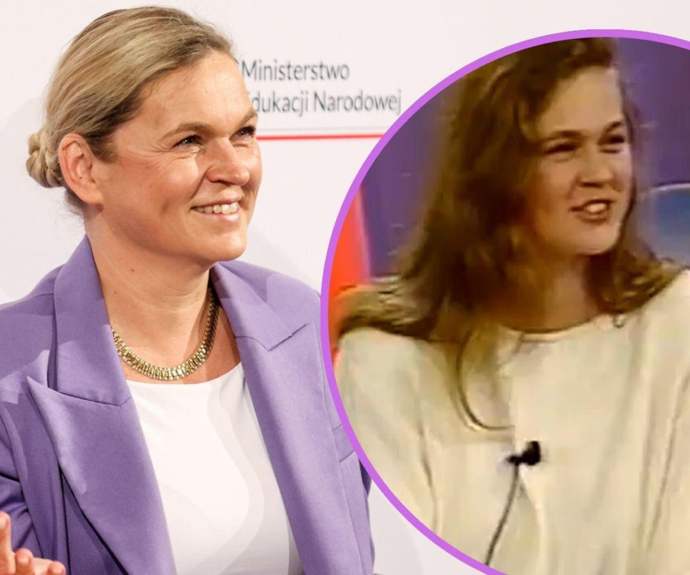 Młodziutka Barbara Nowacka była modelką! Prowadziła też kultowy program 5-10-15 ze znanym fotografem. Ale miała wtedy fryzurę!