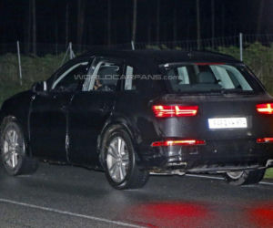 nowe Audi Q7 podczas testów
