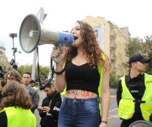 CZARNY PROTEST W WARSZAWIE.