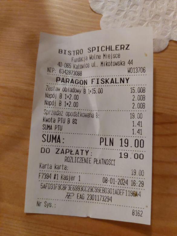 Bistro Spichlerz w Ministerstwie ds. Samotności w Katowicach