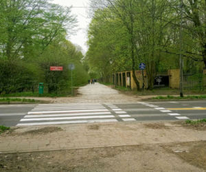 Aleja Fałata otwarta dla spacerowiczów