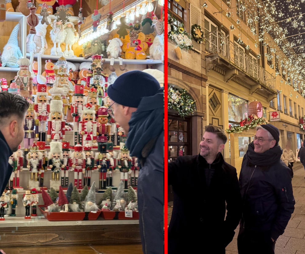 Biedroń i Śmiszek szukają prezentów pod choinkę,