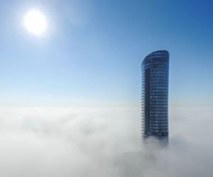 Sky Tower jest najwyższym budynkiem Wrocławia