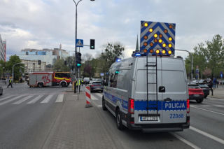 Wypadek w centrum Warszawy. W jednym z aut jechała posłanka Polski 2050