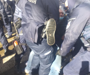 Bydgoszcz: Wielka awantura podczas wystąpienia Andrzeja Dudy