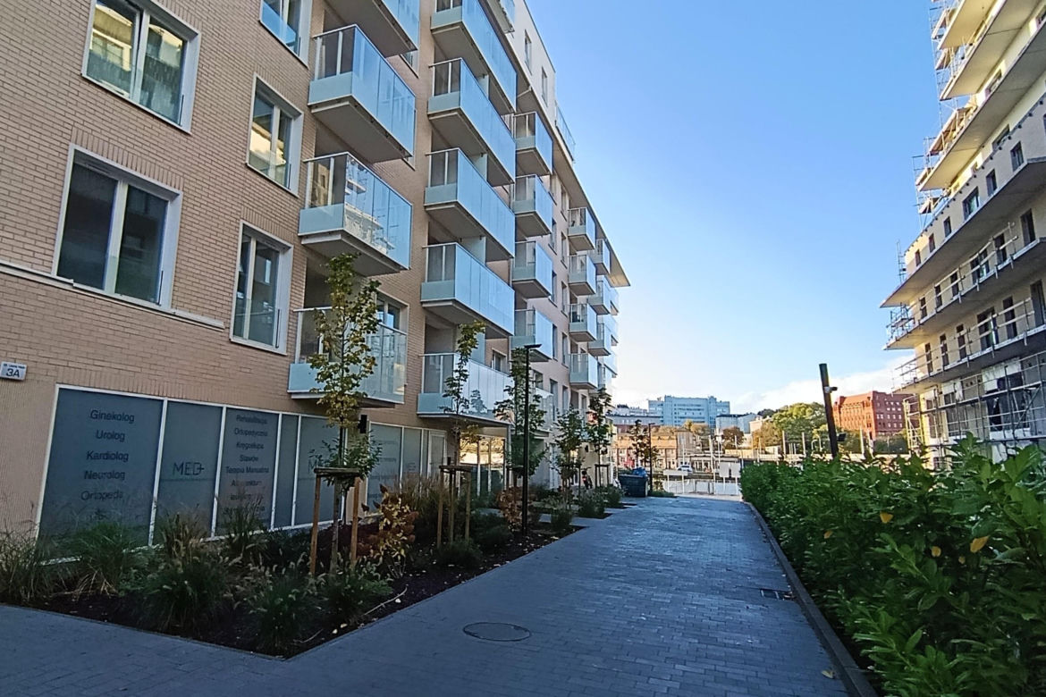 Inwestycje na Łasztowni i Kępie Parnickiej w Szczecinie