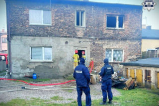 Dramat w Będzinie. Nie żyje 67-latek. Zginął w pożarze?