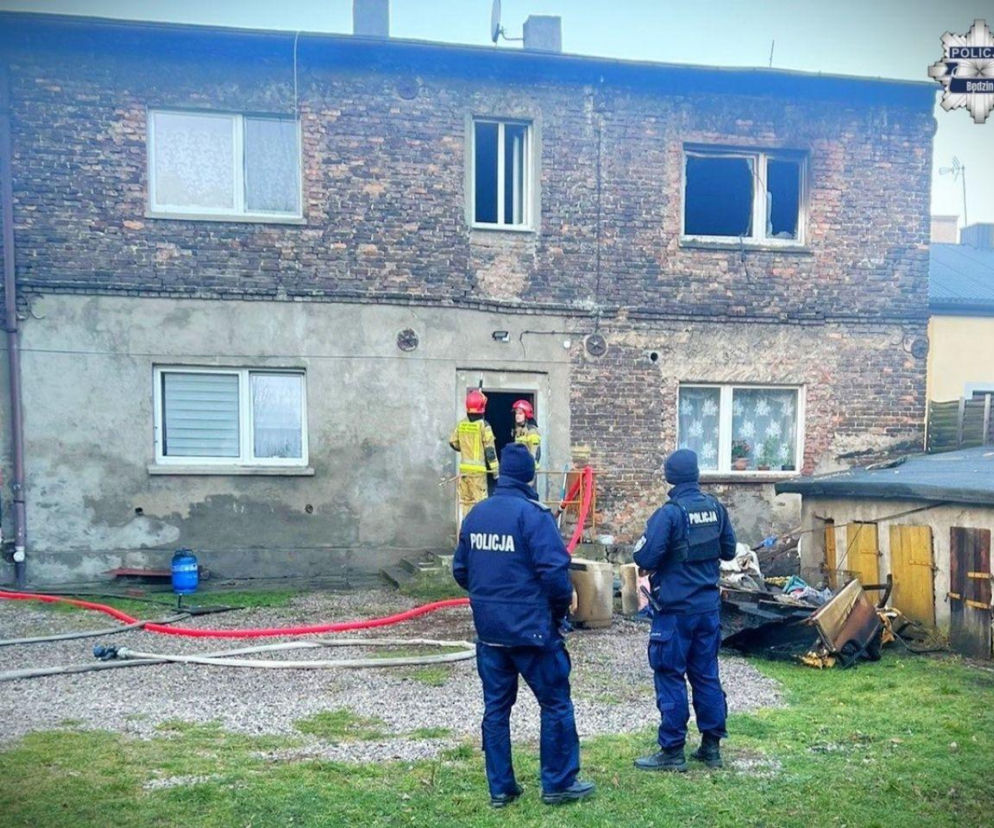 Dramat w Będzinie. Nie żyje 67-latek. Zginął w pożarze?