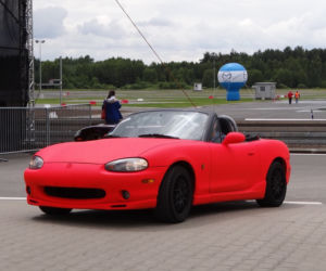 Mazda MX-5 - zlot 2014 fanów w Polsce na torze Jastrząb