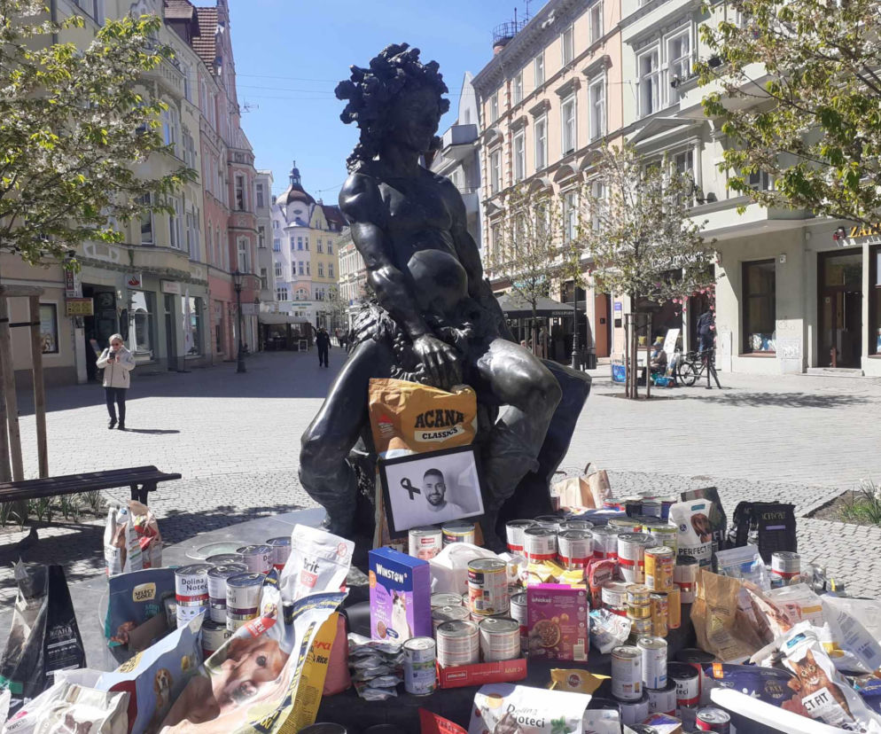 Karmę do Bachusa, a potem do schroniska 