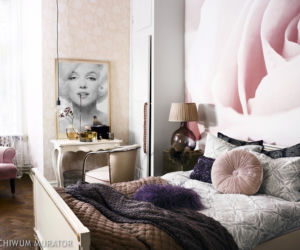 Aranżacja sypialni w stylu romantycznym: Marilyn
