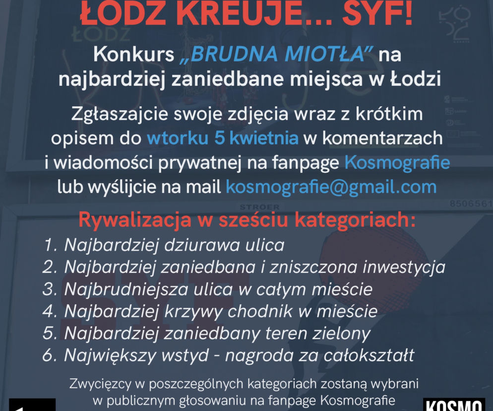 Rusza konkurs na... najbardziej zaniedbane miejsca w Łodzi