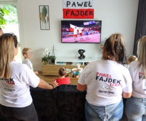 Rodzina Pawła Fajdka w euforii po medalu