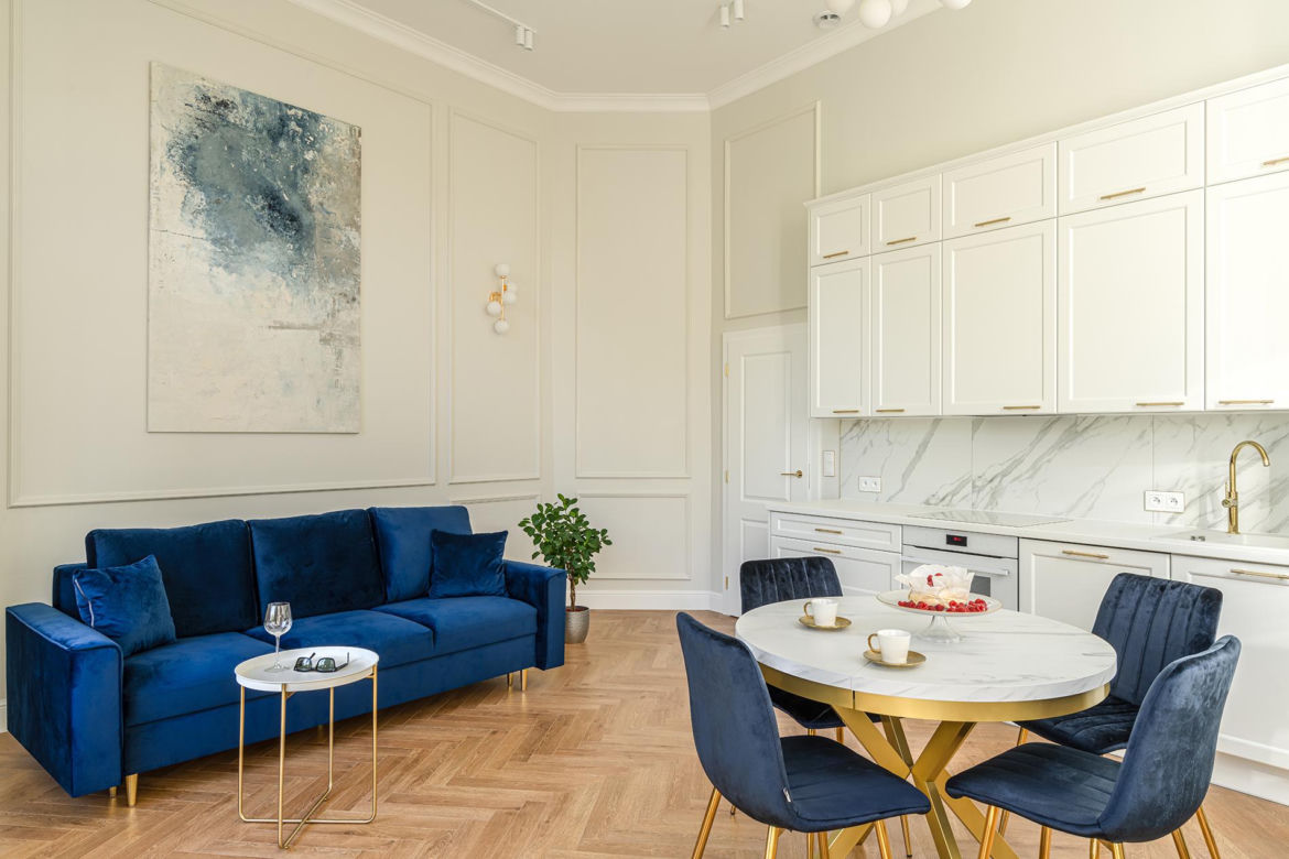 Mieszkanie w stylu modern classic
