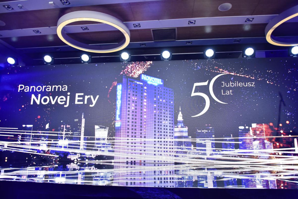 Gala 50-lecia hotelu Novotel Warszawa Centrum