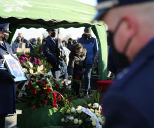 Pogrzeb Marka Swędraka z Komendy Stołecznej Policji