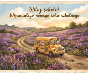 kartka na rozpoczęcie roku szkolnego