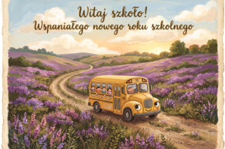 kartka na rozpoczęcie roku szkolnego