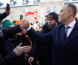 Prezydent spotkał się z kibicami